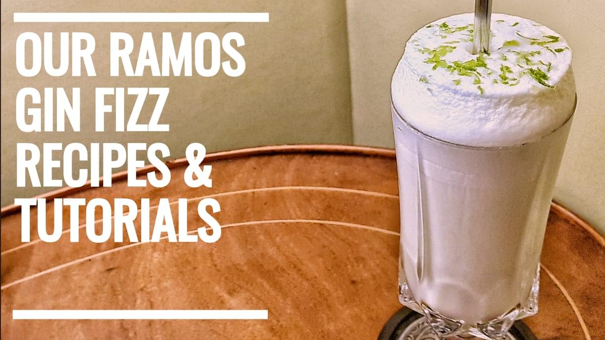 Our recipes and tutorials teach you how to make a professional Ramos Gin Fizz Ramos gin fizz recipes